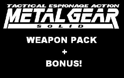 Metal Gear Solid Weapon Pack